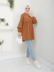 ön nakış detaylı yazlık tunik asm4060 taba 2