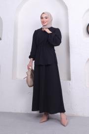 etekli̇ yazlık ikili takım asm150 siyah 2