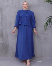 beli tünelli yazlık takım asm239 mavi