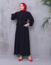 beli tünelli yazlık takım asm239 siyah