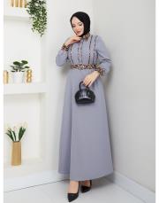 leopar desen gömlek asm246 gri 4