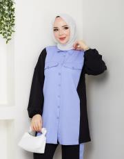 garnili ikili takım asm248 siyah 3