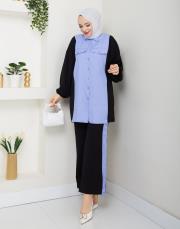 garnili ikili takım asm248 siyah 5