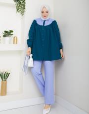 ikili takım asm258 petrol mavisi 2