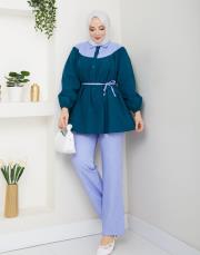 ikili takım asm258 petrol mavisi 5