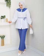 ikili takım asm258 beyaz 2