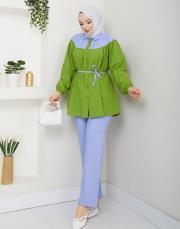 ikili takım asm258 fıstık yeşili 2