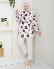 yaprak desen asm250 kahve