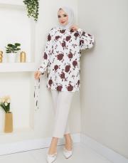 yaprak desen asm250 kahve 4