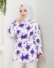 yaprak desen asm250 mor 3