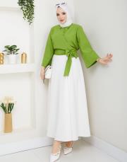 önden bağlamalı asm262 yağ yeşili 3