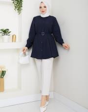 tunik kalp toka tunik asm256 lacivert
