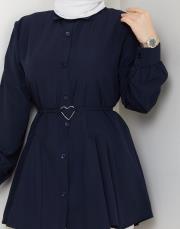 tunik kalp toka tunik asm256 lacivert 3