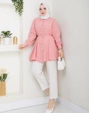 tunik kalp toka tunik asm256 pudra