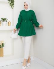 tunik kalp toka tunik asm256 zümrüt