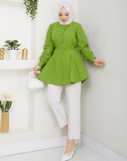 tunik kalp toka tunik asm256 yağ yeşili 3